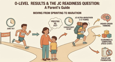 O-Level Results are out soon. Am I ready for JC? (Parents Edition)